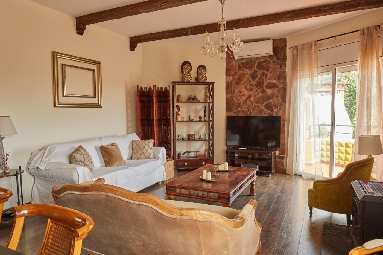 Amazing Vila Close To Sitges, Jacuzzi, Swimming Pool & Exellent Views Olivella エクステリア 写真