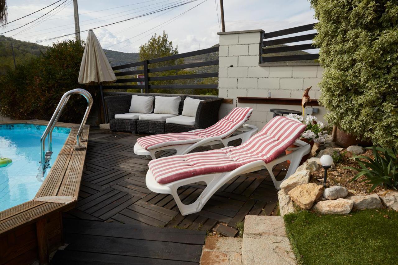Amazing Vila Close To Sitges, Jacuzzi, Swimming Pool & Exellent Views Olivella エクステリア 写真