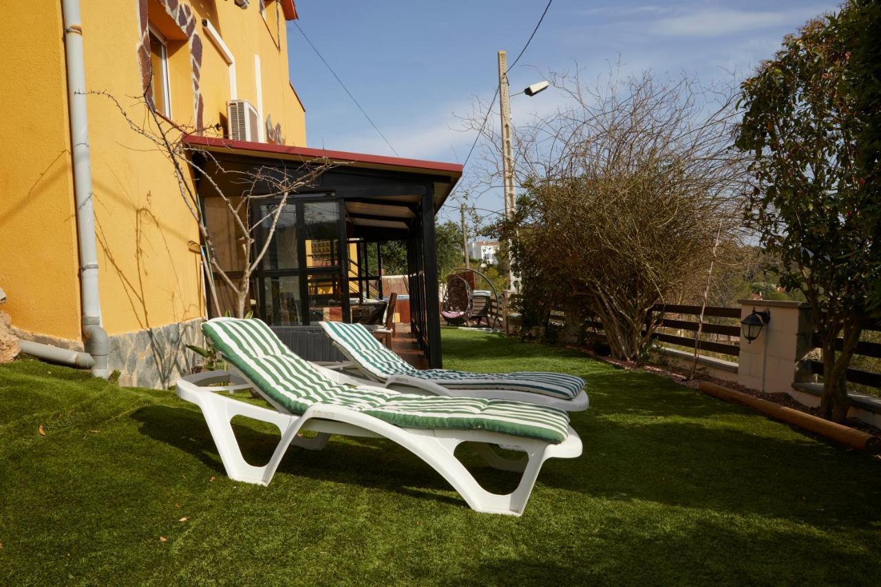 Amazing Vila Close To Sitges, Jacuzzi, Swimming Pool & Exellent Views Olivella エクステリア 写真
